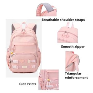 ZHANAO Girls Rolling Backpack Wheeled Backpack for Boys Trolley School Bags Kids Luggage Roller Backpack with Wheels