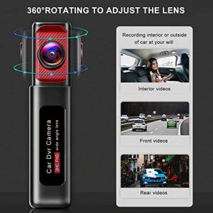 4K Dash Cam Built-in WiFi Front Dash Camera 3'' IPS Screen Car Driving Recorder 170°Wide Angle Dashboard Camera with Super Night Vision WDR G-Sensor Parking Monitor Loop Recording