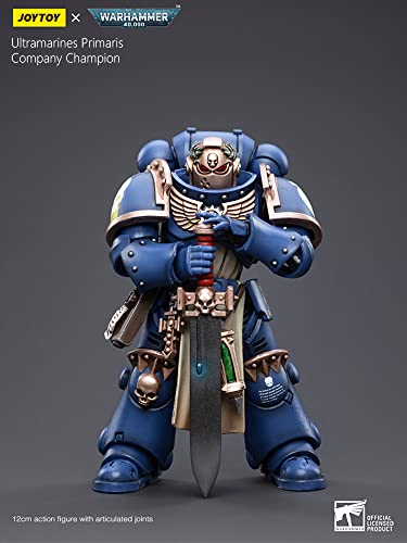 JOYTOY Warhammer 40K 1/18 Action Figure Ultramarines Primaris Company Champion Joy Toy Models