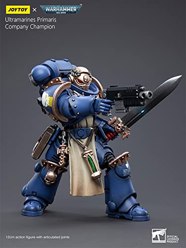 JOYTOY Warhammer 40K 1/18 Action Figure Ultramarines Primaris Company Champion Joy Toy Models