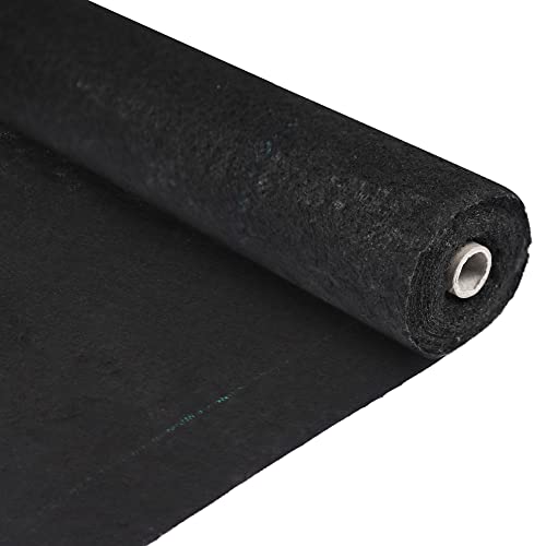 YITAHOME 4X250FT Weed Barrier Garden Landscape Fabric Heavy Duty Weed Block Gardening Woven Ground Cover Weeds Control 5oz for Garden Beds, Landscaping, Outdoor Project