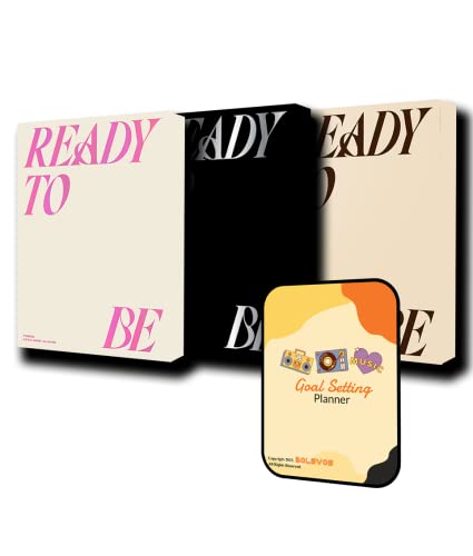 READY TO BE TWICE Album [Random ver.]+Pre Order Benefits+BolsVos K-POP Inspired Digital Planner, Digital Sticker Pack (12th Mini Album)