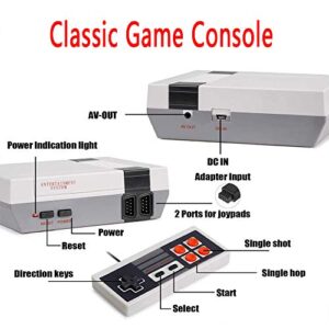 Retro Classic Controller, Mini Retro Game System Built-in 620 Games, Old-School Gaming System for Adults and Kids