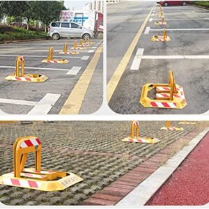 GOOFFY Parking Post, Parking Barrier, for Parking Lot Car Wheel Parking Blocks, Car Ground Lock, Parking Space Lock, Parking Pile Parking Space Lock Parking