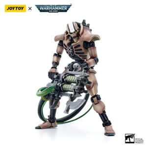 JOYTOY 1/18 Action Figures Warhammer 40k Mecha Necrons Szarekhan Dynasty lmmortal with Gauss Blaster