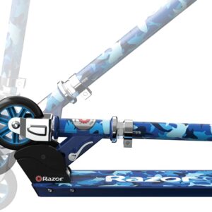 Razor Scooters - Shark Camo Special Edition Push Scooter - with Lightweight Foldable Design, Improved Maneuverability, and Stylish Shark Camo Finish