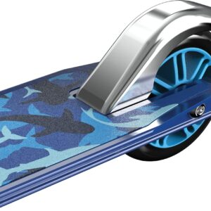Razor Scooters - Shark Camo Special Edition Push Scooter - with Lightweight Foldable Design, Improved Maneuverability, and Stylish Shark Camo Finish