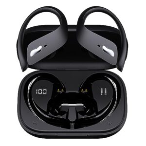 tagry true wireless headphones with earhook for sports