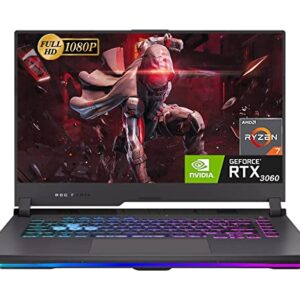 ASUS ROG Strix G15 Gaming Laptop 2023 Newest, 17.3" IPS 144Hz Display, NVIDIA GeForce RTX 4090, AMD Ryzen 7 4800H (8-Core), 64GB RAM, 1TB SSD, Backlit Keyboard, Windows 11 Home, Bundle with Cefesfy