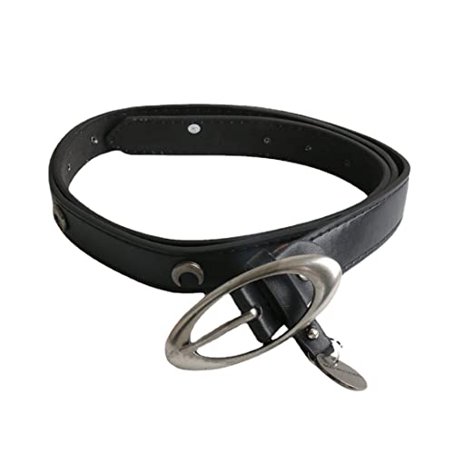 Pdxnyxx Y2k Belt Y2k Accessories Aesthetic Accessories Belts Y2k Fashion Grunge Accessories (Black,One size)