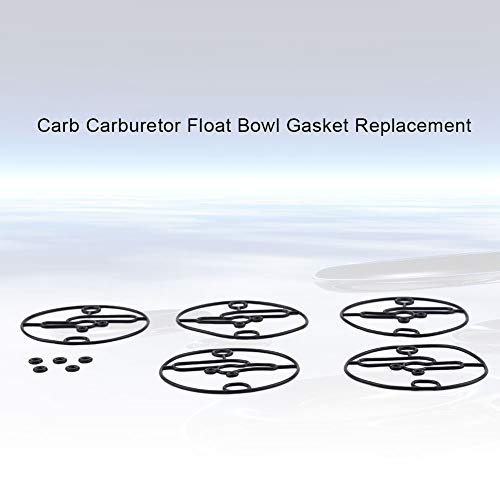 Hztyyier Carb Carburetor Float Bowl Gasket Replacement Fit for Briggs and Stratton 698781 Use in Garden for Lawn Mower