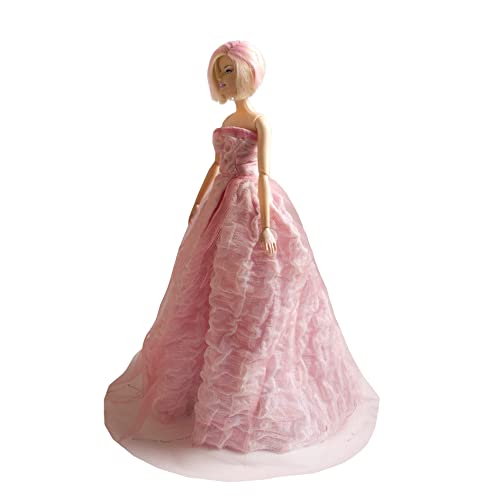 Peregrine Winter Gown Pink Winter Gown for 11.5 inches Dolls…