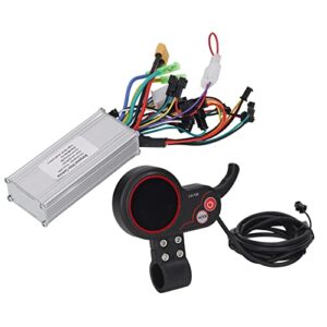 alomejor electric bike scooter controller with round colorful thumb throttle lh100 lcd panel for 500w motors 48v 60v