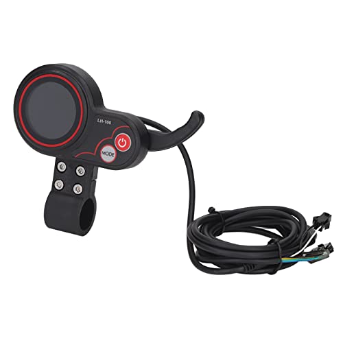 Alomejor Electric Bike Scooter Controller with Round Colorful Thumb Throttle LH100 LCD Panel for 500W Motors 48V 60V