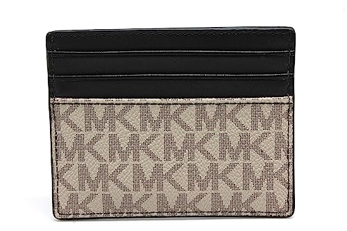 Michael Kors Men's Cooper Tall Card Case Wallet Hemp/Brown