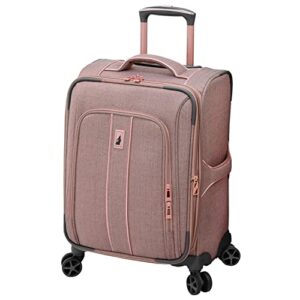 London Fog Newcastle 3 Piece Set, Rose Charcoal, 17", 20" and 28"