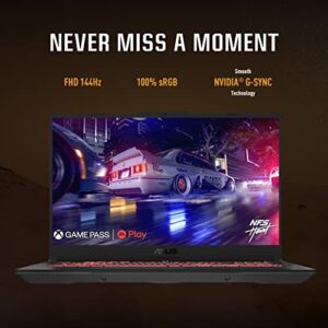 ASUS TUF Gaming F17 (2023) Gaming Laptop, 17.3” FHD 144Hz Display, GeForce RTX 4050, AMD Ryzen 7 7735HS, 16GB DDR5, 1TB PCIe 4.0 SSD, Wi-Fi 6, Windows 11, FA707NU-DS74,Mecha Gray