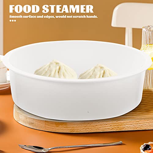Steamer Basket Plastic Steaming Rack Vegetable Steamer 5L Steaming Stand for Rice Cooker Warmer Kitchen Cookware-8.5*2.4Inch