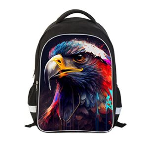 zrentao kids backpack for elementary lightweight bookbags (l) 12.2" x (w) 6.7" x (h) 17.3" cute schoolbags for student