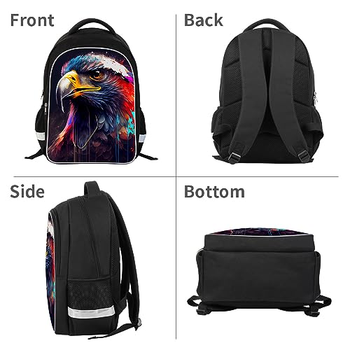 ZRENTAO Kids Backpack for Elementary Lightweight Bookbags (L) 12.2" x (W) 6.7" x (H) 17.3" Cute Schoolbags for Student