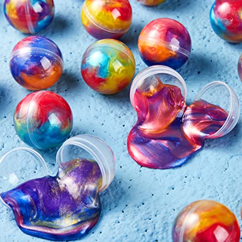 JOYIN Slime Party Favors, 36 Pack Galaxy Slime Ball Party Favors - Stretchy, Non-Sticky, Mess-Free, Stress Relief, and Safe for Girls and Boys - Perfect for Party, Classroom Reward
