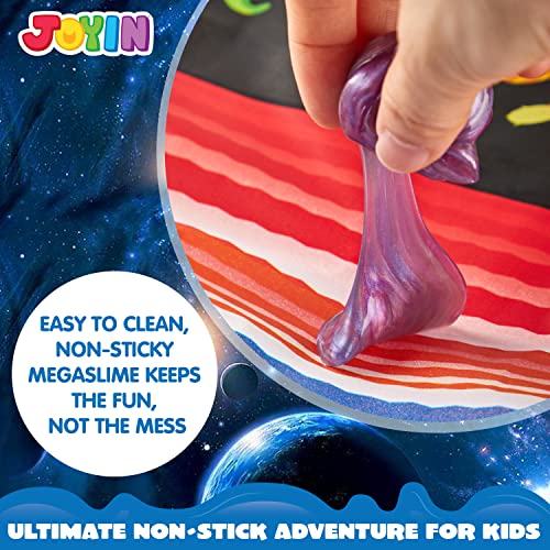 JOYIN Slime Party Favors, 36 Pack Galaxy Slime Ball Party Favors - Stretchy, Non-Sticky, Mess-Free, Stress Relief, and Safe for Girls and Boys - Perfect for Party, Classroom Reward