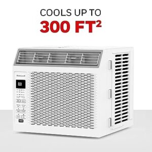 Honeywell 6,000 BTU Digital Window Air Conditioner, Remote, 4 Modes, Eco, 250 sq ft Coverage