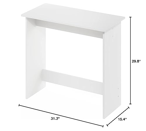 Furinno Simplistic Study Table, White