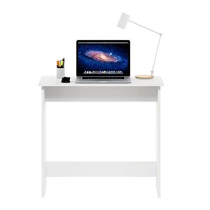 Furinno Simplistic Study Table, White