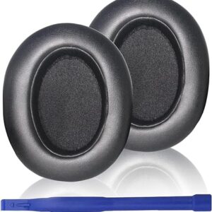 WH-XB910N Replacement Earpads Ear Cushions with Net and Buckle,Noise Canceling Headset Cover Earmuff Repair Parts for Sony WH-XB910N Over-Ear Wired&Wireless Headphone(Black)