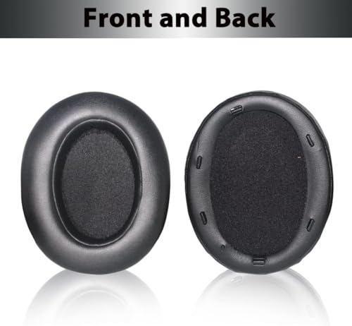 WH-XB910N Replacement Earpads Ear Cushions with Net and Buckle,Noise Canceling Headset Cover Earmuff Repair Parts for Sony WH-XB910N Over-Ear Wired&Wireless Headphone(Black)