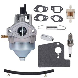 mikatesi 16100-z8b-901 (bb76a a) carburetor carb kit for honda gcv160la0 gcv160la1 hrr216k10 hrr216k11 hrr216k9 hrs216k5 hrs216k6 160 cc auto choke engines with 16620-z8d-305 thermo wax assembly