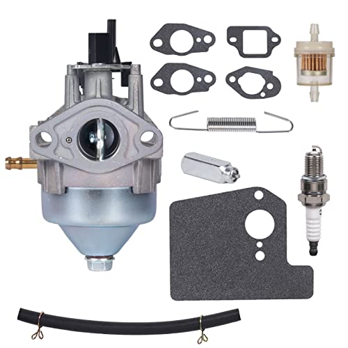 Mikatesi 16100-Z8B-901 (BB76A A) Carburetor Carb Kit for Honda GCV160LA0 GCV160LA1 HRR216K10 HRR216K11 HRR216K9 HRS216K5 HRS216K6 160 CC Auto Choke Engines with 16620-Z8D-305 Thermo Wax Assembly