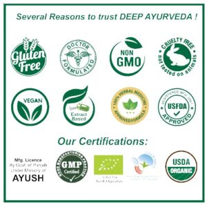 DEEP AYURVEDA Renfit | Ayurvedic Medicine for Kidney Stone, Urinary Incontinence, and Swelling | 30 Vegan Capsule