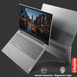 Lenovo ThinkBook Essential Laptop, 15.6" FHD IPS Anti-Glare Display, AMD Ryzen 5 Processor (6 Cores, 4.0GHz), 12GB Memory, 512GB SSD Storage, Backlit Keyboard, Fingerprint Reader, Windows 11 Pro