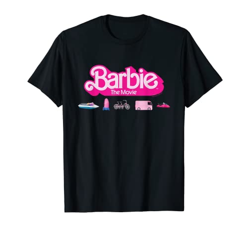 Barbie The Movie - Transportation Vehicles T-Shirt