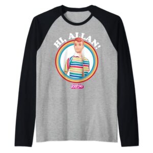 Barbie The Movie - Hi Allan Raglan Baseball Tee