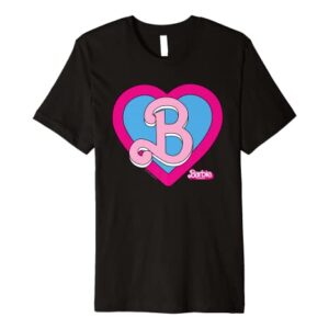 Barbie The Movie - Heart Crest Premium T-Shirt