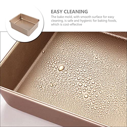 Kichvoe 8x8 Baking Pan Baking Pans Baking Pans s Stainless Steel Square Baking Pan Non Stick Loaf Pan Meatloaf Baking Pan Bread Loaf Pan for Kitchen Bakeware Baking Pans s s