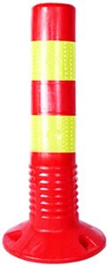 brewix parking post, parking barrier, for parking lot plastic parking bollards for traffic cones in lanes without commercial or private parking spaces parking bollards parking (size : 450x80mm)