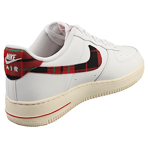 Nike Air Force 1 '07 3, Men's Basketball Shoes, White University Red, 7 US