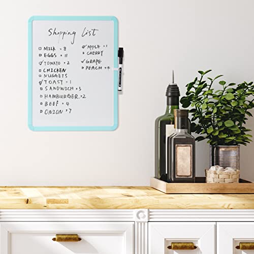 Mr. Pen- Dry Erase Board, 14” x 11” with a Black Dry Erase Marker, Mint Green Frame, Small White Board Dry Erase, Dry Erase Board Small Dry Erase Board, Small Whiteboard