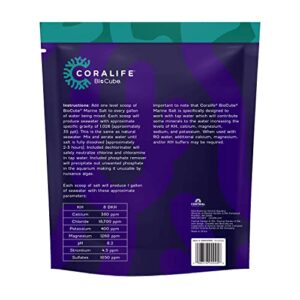 Coralife BioCube Marine Fish Tank Aquarium Salt, 15 Gallon