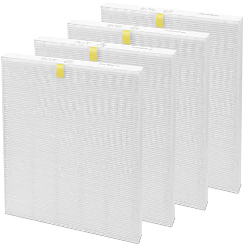 4 Pack C545 True HEPA Replacement Filter S Compatible with Winix C545 Air Purifier, Replaces Winix Filter S 1712-0096-00