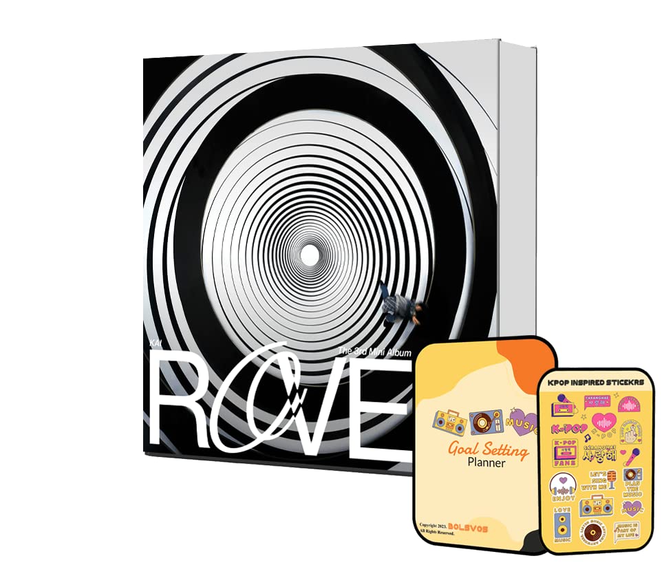 Rover EXO Kai Album [Digipack ver.]+Pre Order Benefits+BolsVos K-POP Inspired Digital Planner, Digital Sticker Pack 3th Album
