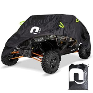 4-6 seaters utv covers waterproof outdoor,heavy duty fadeless oxford cloth,windproof all weather side by side covers accessories for polaris rzr can-am yamaha honda,157lx59wx71h inches