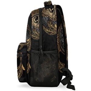 Backpack Boho Moon Sun Witchy Dream Catcher Laptop Computer Backpacks Waterproof College School Bookbag Casual Travel Hiking Camping Daypack for Women Men