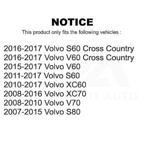 Front Rear Suspension Stabilizer Bar Link Kit For Volvo XC60 S60 XC70 S80 V60 V70 Cross Country KTR-104162