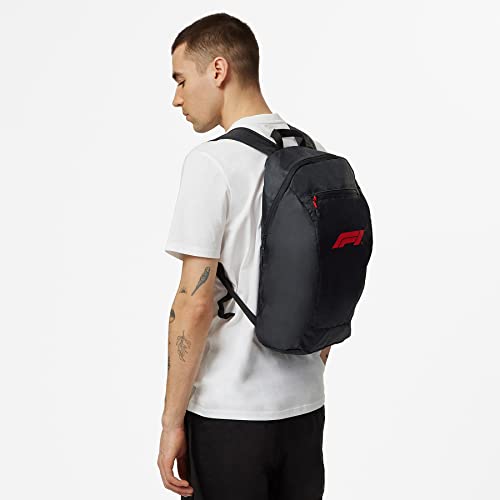 Fuel For Fans Formula 1 - Official Merchandise - F1 Packable Backpack - Black - Size: One size