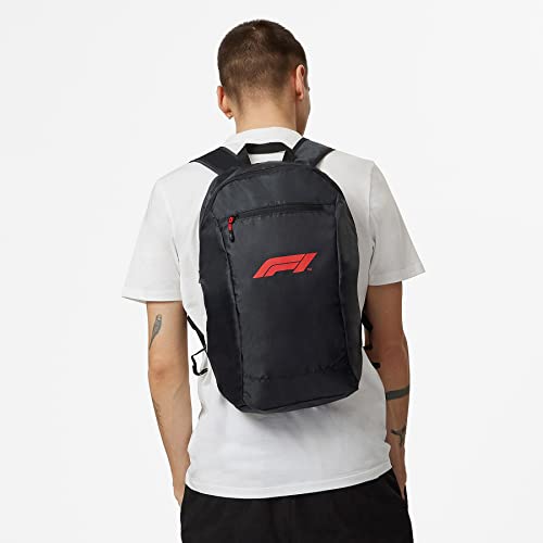 Fuel For Fans Formula 1 - Official Merchandise - F1 Packable Backpack - Black - Size: One size